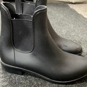 Black Matte Booties